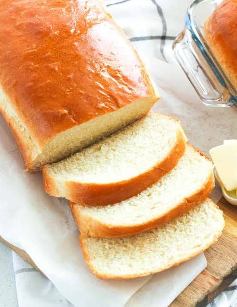 Fresh homemade loaf of bread